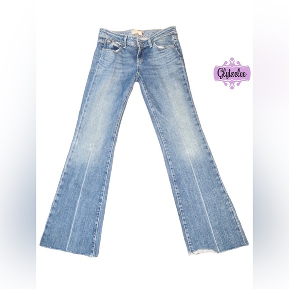 PAIGE Anthropologie “Fair Fax” Boot Cut Denim Jeans Women’s Size 29 - Picture 1 of 14